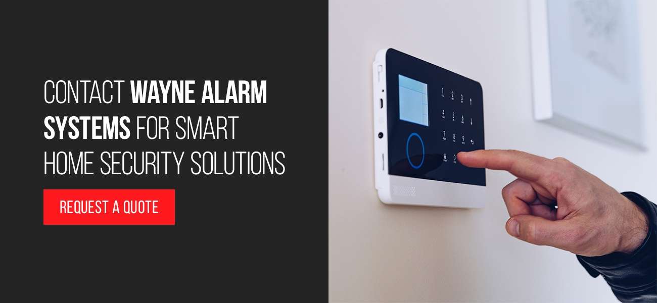 Person connecting home security with alexa