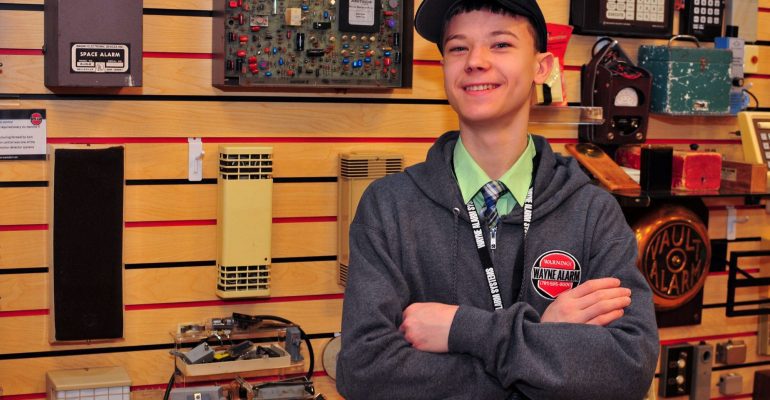 Wayne Alarm Systems Provides Extraordinary Experience to Autistic Teen