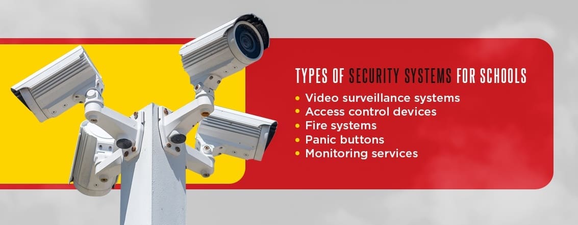 Types of Security Systems for Schools