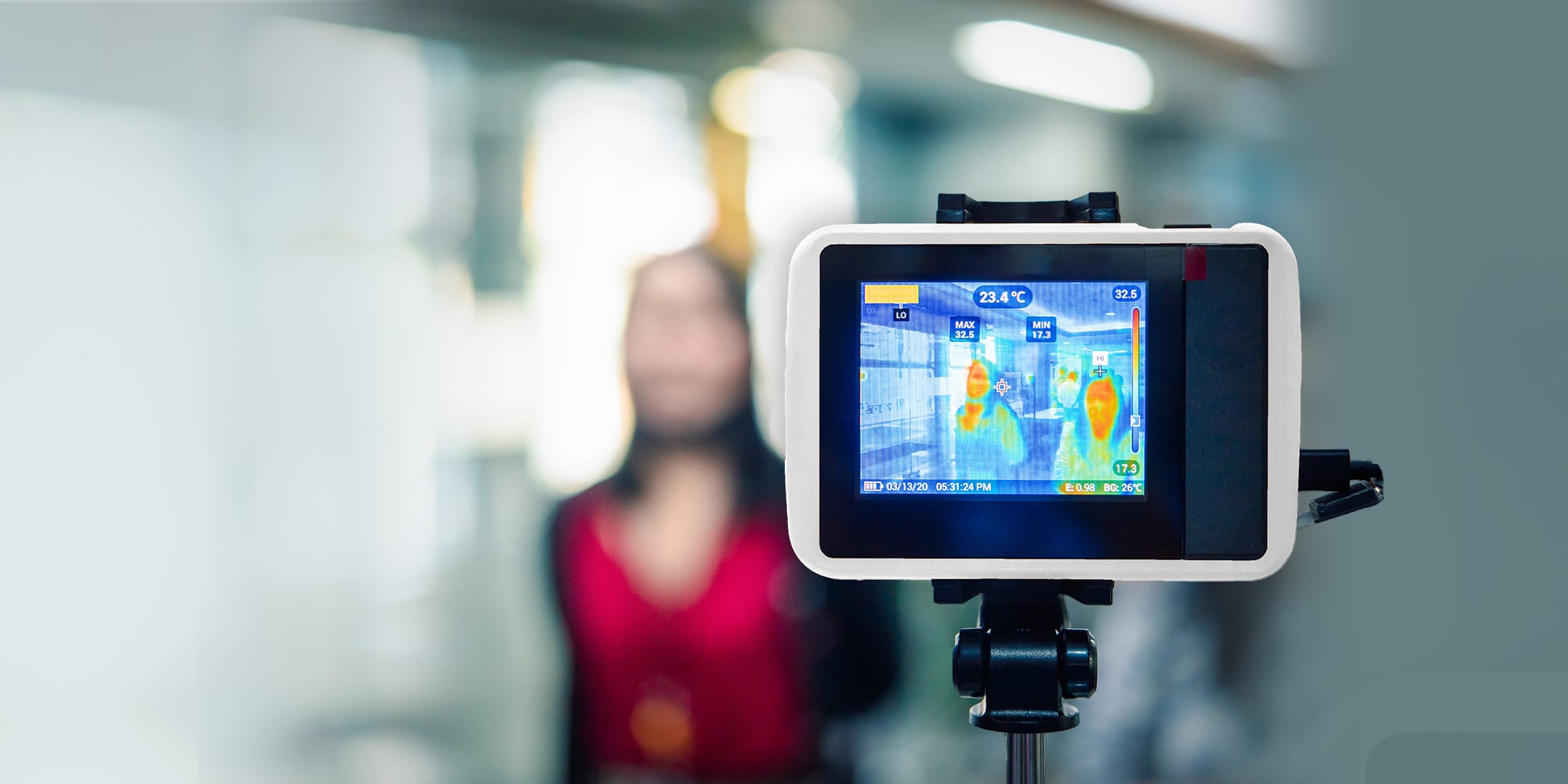 Thermal Body Temperature Sensors & Monitoring Wayne Alarm