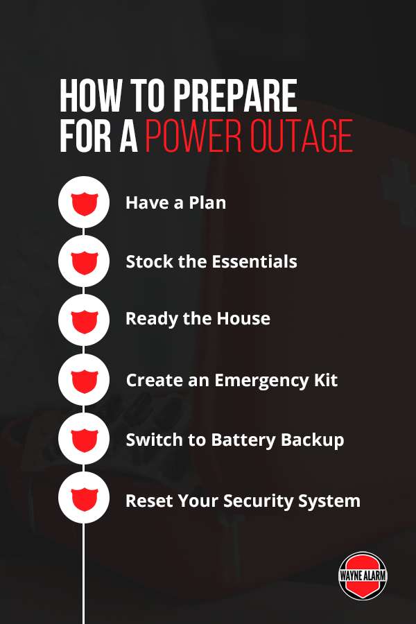 How Does My Home Security Work in a Power Outage?