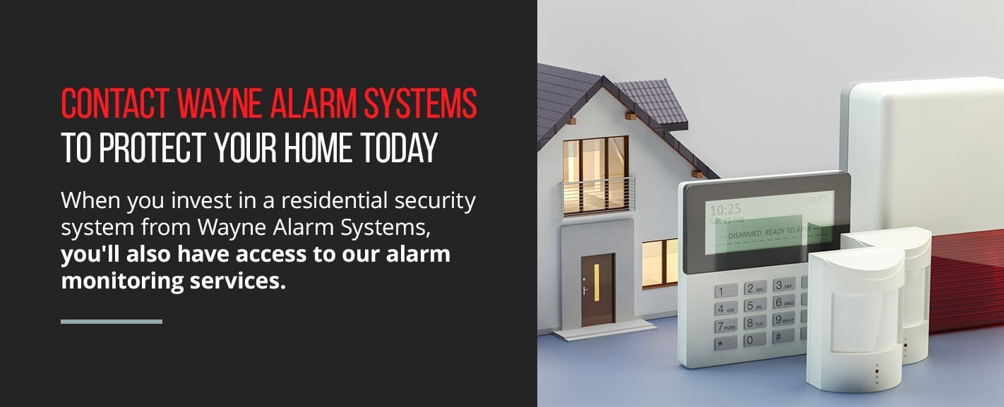 Contact Wayne Alarm Systems To Protect Your Home Today